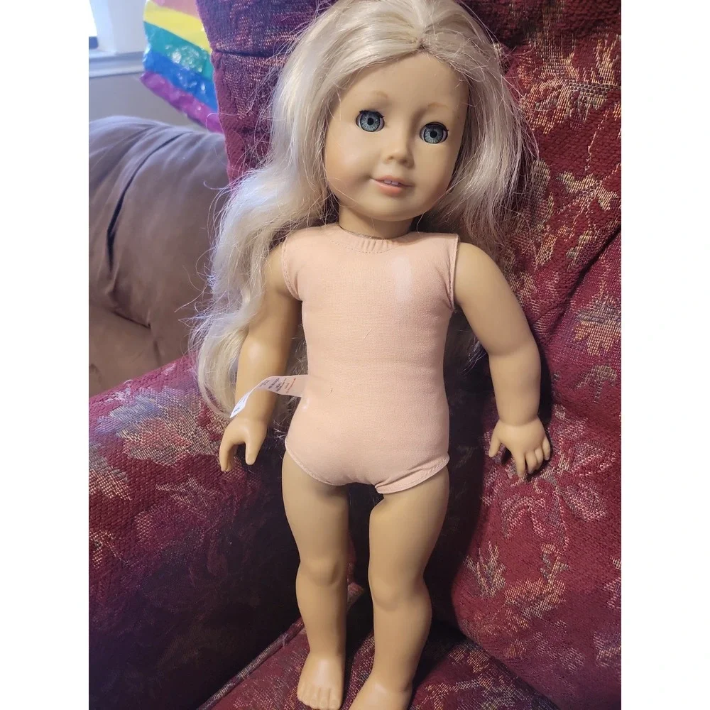 American Girl Doll Caroline Abbott 2012 Edition Long blonde Hair green eyes